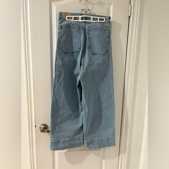 (2) Everlane Wide Leg High Waist Jeans/Trousers for Spring - Two Pairs (sz 27) - Picture 14 of 16